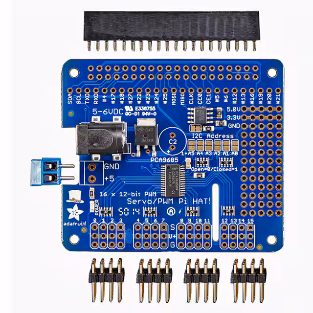 2327 Adafruit Industries LLC  Cartes d'évaluation - Cartes d'extension Cartes filles